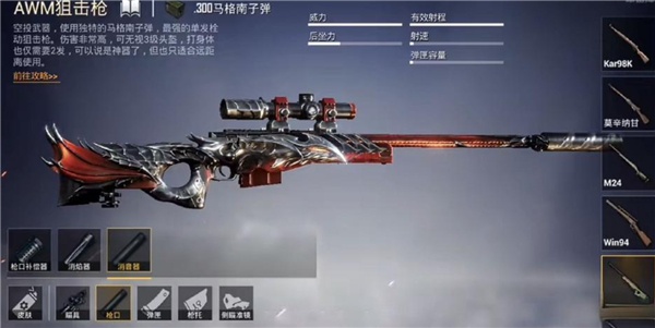 绝地求生AWM伤害是多少 绝地求生AWM伤害量